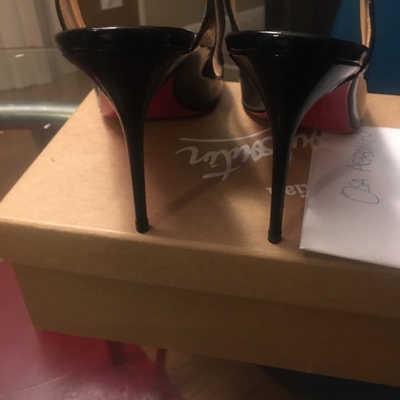 Christian Louboutin Paulina Sling 85mm size 41 - Picture 5 of 8